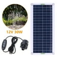 thumbnail image 2 of 19W 800L/H Fountain Panel Pump Garden Decorative PET Solar Power Panel Water Pump Watering System Solar Panel Pump Kits for Pond, 2 of 4
