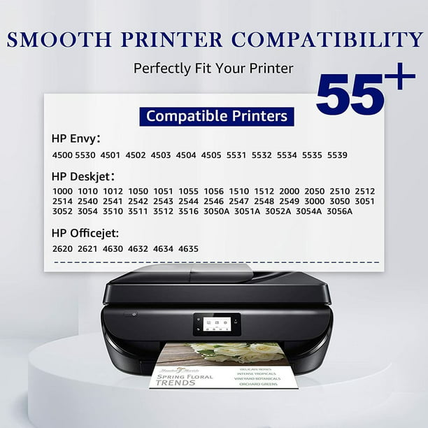 Mooho 61XL Ink Black Cartridge Replacement for HP Printer Ink 61 XL Works with HP Envy 4500 Deskjet 1000 1056 1510 1512 1010 4630,1 Pc Walmart.com