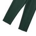 thumbnail image 3 of WTXUE Women's Pants, Slacks Women's Solid Color High Waisted Straight Leg Pants Suitable for Daily Commuting Wear Casual Lohas Time, Pantalones De Mujer, 3 of 7