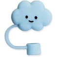thumbnail image 1 of Creative Cloud Strawberry Silicone Straw Plug Reusable Drinking Dust Cap Glass Plugs Cup Tips Cover Cartoon Accessories, 1 of 5