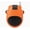 Orange, variant on Combination Lock 4 Digit Padlock for School Gym Locker, Sports Locker, Fence, Toolbox, Case, Hasp Storage (Black & Code Window)