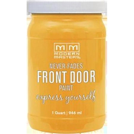 Modern Masters 275273 Yellow Satin Front Door Paint