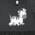 thumbnail image 4 of Inktastic Zebra Girls Toddler Dress, 4 of 5