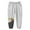 Gray, variant on Esaierr Toddler Boys Sweat Pants Cotton Sweeatpants Pure Color Cartoon Active Jogger Pants Spring Fall Elastic Waist Trousers for Kids 1-10 Years
