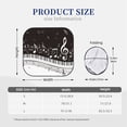thumbnail image 3 of Honeii Piano Keys With Musical Notes Print Foldable Car Sun Shade for Windshield, 2-Piece UV Protection Shade, Protects Car Interior, Ideal for Cars, Trucks, SUVs-Large, 3 of 6