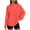 Watermelon Red, variant on TKLPEHG Womens Oversized Long Sleeve T Shirts Fashion Basic Crewneck Tee Fall Tops Casual Workout Y2K Clothes (Hot Pink,M)