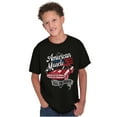 thumbnail image 4 of American Muscle Car Vintage Classic Men's Graphic T Shirt Tees Brisco Brands S, 4 of 6