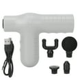 thumbnail image 1 of Portable Massage Gun Rechargeable Deep Tissue Massager Muscular Relaxation Fitness Equipment, 1 of 14