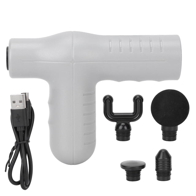 Portable Massage Gun Rechargeable Deep Tissue Massager Muscular Relaxation Fitness Equipment