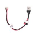 thumbnail image 4 of Cable de toma de corriente CC Ticfox para TOSHIBA SATELLITE C55-A5282 y C55-A5246NR, 4 of 12