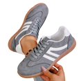 thumbnail image 6 of Women’s Retro Casual Sneakers with Gum Sole, Lightweight Walking Shoes, Soft Cushion Support, Lace-Up Everyday Trainers, 6 of 6