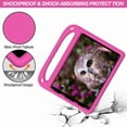 thumbnail image 2 of Dteck for New iPad Pro 11" 2021/2020/2018 (3rd/2nd/1st Generation) Kids case with Handle Stand EVA Kid-Proof Rugged Shockproof Protective Lightweight Full Cover Case for Boy Girl Kids (rose), 2 of 6