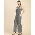thumbnail image 3 of Moomaya Halter Neck Full Leg Printed Rayon Jumpsuit - Women's Summer Jumpsuit, 3 of 9