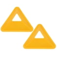 thumbnail image 2 of LJNYFDC Blocs de Route de Football Couleurs Vives Disques Triangulaires Forme Triangle Résistant à l'Usure Multifonctionnel Entraînement de Football avec Trou Robuste 2 Pcs, 2 of 7