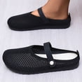 thumbnail image 5 of CAIXAI Orthopedic Dress Shoes for Women Arch Support Womens on Sneakers Classic Closed Toe on Wide Walking Shoes for Women Knit Upper Embroidery Mary Jane Shoes Hands Free Sports Shoes, 5 of 6