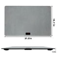 thumbnail image 5 of Pet Scale for Large Dog, Veterinary Scale With Non-Slip Mat, Platform Scale, Weight Capacity Up to 220lbs, With Tare/Hold, 31.5X 19.7 Inches, Size L, Black, 5 of 7