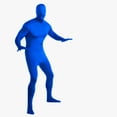 thumbnail image 1 of Zentai disfraz de Cosplay de cuerpo completo para adultos, traje negro de licra, Catsuit ajustado de una pieza, Body de Halloween para hombres y mujeres, novedad, 1 of 4