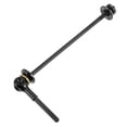 thumbnail image 4 of Pair Bike Bicycle Quick Release Axles Skewers Lever Front Rear Bike Axle 140mm 180mm Black Carbon Fiber, 4 of 7
