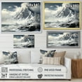 thumbnail image 4 of Designart "Clarity of the Majestic Glacier II" Landscapes Canvas Wall Art, 4 of 5