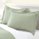 thumbnail image 1 of Nvzi Fundas de almohada acolchadas de 2 piezas 100 % algodón, tamaño estándar, fundas de almohada decorativas con estampado floral y Dougreen, 1 of 1