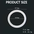 thumbnail image 3 of Silicone Sealing Ring For Coffee Machines 3601/3605/3101/3121/3128 - Reliable!, 3 of 8