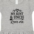 thumbnail image 4 of Inktastic My Aunt and Uncle Love Me Niece Gift Girls Toddler Dress, 4 of 5