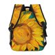 thumbnail image 4 of Easygdp Vibrant Sunflower Painting Mochila Ergonómica Versátil para Laptop - Múltiples Bolsillos, Correas Ajustables, Unisex para Escuela, Viajes y Actividades al Aire Libre-One Size, 4 of 5