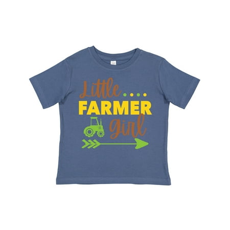 

Inktastic Little Farmer Girl Gift Toddler Toddler Girl T-Shirt