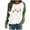 Green-6, variant on Neewe Women's Halloween Pumkin Face Sweatshirts Hocus Pocus Long Sleeve Shirt Spooky Skeleton Pullover Tops