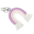 thumbnail image 1 of Porte-Clés porte-clés Sac à Main Macramé Main Tissage Mini Macramé Porte-Clés Boho Gland Performance Inégalée, 1 of 4