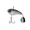 Smoke 6, variant on 6th Sense Gyro Tail Spinner Bass Fishing Lure, 2in (3/4oz.), Deep Water Spinner Bait