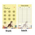 thumbnail image 3 of 32pcs Savings Challenge Trackers for Kids Money Saving Wallet Budget Savings Cards for Cash Envelope - 5.9 x 3.4 Inch, 3 of 4