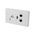 thumbnail image 1 of Wireless WiFi Wall Switch Panel WIFI Socket Embedded Wireless Router 120 Type Panel AP for High Quality Hotel Rooms, 1 of 5