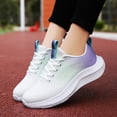 thumbnail image 3 of Dakaela Chaussures de Marche pour Femmes Espadrilles de Tennis Décontractées à Lacets Légères Course à Enfiler, 3 of 6