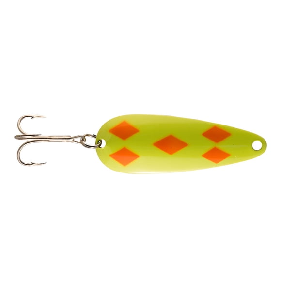 Len Thompson Fishing Lure, Lemon Flame Five of Diamonds, 1/4oz