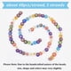 thumbnail image 4 of 260 cuentas de vidrio de Murano Millefiori de 8 mm, surtidas, sueltas, planas, redondas, espaciadoras para collares, pendientes y bisutería, 16", 4 of 9
