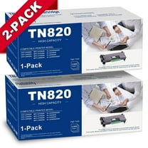 TN820 Toner Cartridge Replacement for Brother TN820 Toner Compatible for DCP-L5500DN Printer(2PK).