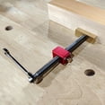 thumbnail image 4 of Mistaha 19mm Professional Desktop Vise for Woodworking Workbenches - Strong Clamping Power and Precise Positioning - Metal Construction - Ideal for Standard Table Hole Woodworking Tables, 4 of 7
