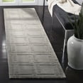 thumbnail image 3 of SAFAVIEH Impressions Emely Geometric Wool Area Rug, Grey, 7'6" x 9'6", 3 of 8