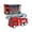 Red, variant on Alloy Fire Truck Model, Die - Cast Metal Construction with Detailed Fire - Fighting Design, for Kids Toy Collectors, Birthday Gift, Christmas Present - Xmas, Halloween, Thanksgiving Day Gifts