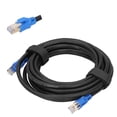 thumbnail image 3 of Lan 40Gbps 2000Mhz Cat8 Ethernet Cable Gold Plated RJ45 Conductor LAN Wires for Hubs Routers Networks Adapters, 3 of 7