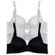 thumbnail image 2 of Paquete con 3 Brasieres de Algodón Doble Push Up Aumenta Hasta 2 Tallas, 2 of 5