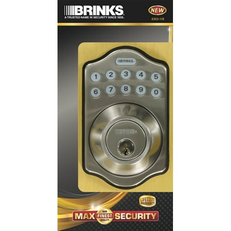 brinks deadbolt installation instructions Brinks digital deadbolt user manual gourmetbertyl.