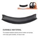 thumbnail image 5 of Matsuzay Protector de diadema para auriculares gruesos, almohadilla protectora transpirable blanca y negra, piezas de repuesto para auriculares Studio 1,0 Relojes inteligentes Negro, 5 of 6