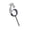 Silver, variant on GROFRY Cake Numeral Topper Crown Style Dazzling Acrylic Number Cake Topper Anniversary Birthday Party Decoration for Home