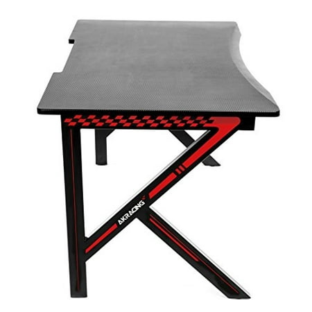 AKRacing Gaming Desk Red - Walmart.com