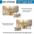 thumbnail image 5 of Halogen Bulb E27 A55 42w Dimmable, Ac220-240v, 650lm Warm White 2700k, Transparent E27 Halogen Globe Bulb, Pack Of 5 [xc], 5 of 5