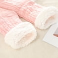 thumbnail image 3 of LYMAYTER Women Fuzzy Warm Slipper Socks Winter Non Skid Indoor floor Socks Fleece Soft Grips Socks, 3 of 7