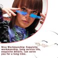 thumbnail image 3 of Vogacara Sun Glass Chic Práctico Diseño Único Hermoso Sin Montura Fiesta de Baile Multifuncional Peso Ligero para Mujer Rosa Type2 NO2 Vogacara CE011645-03, 3 of 6