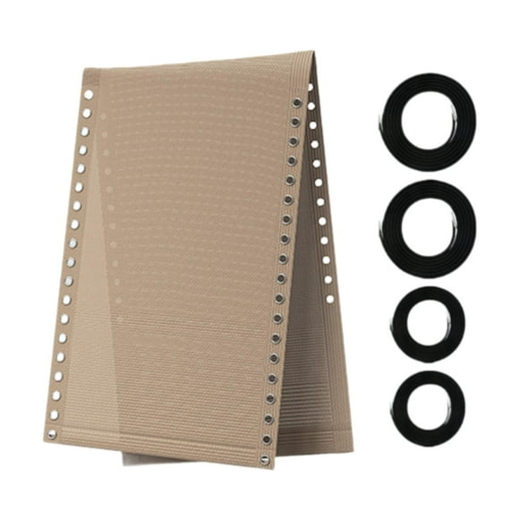 Colaxi Folding Lounge Repair Cloth Chair Replacement Cord Kit Beach Pool Lawn Lounge Chair Breathable Zero Chair Accessories khaki